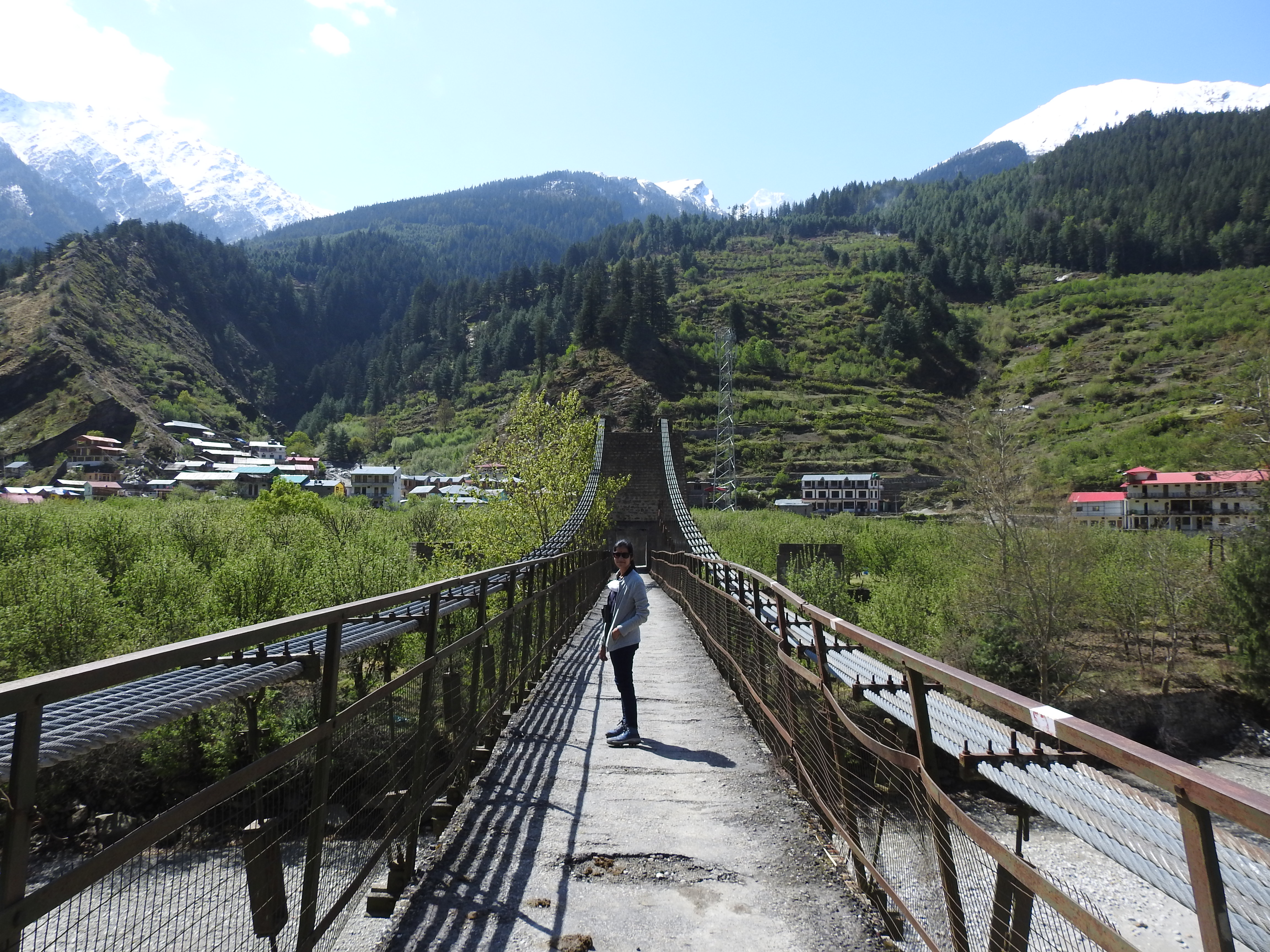 Bridge between Mukhba and Dharali